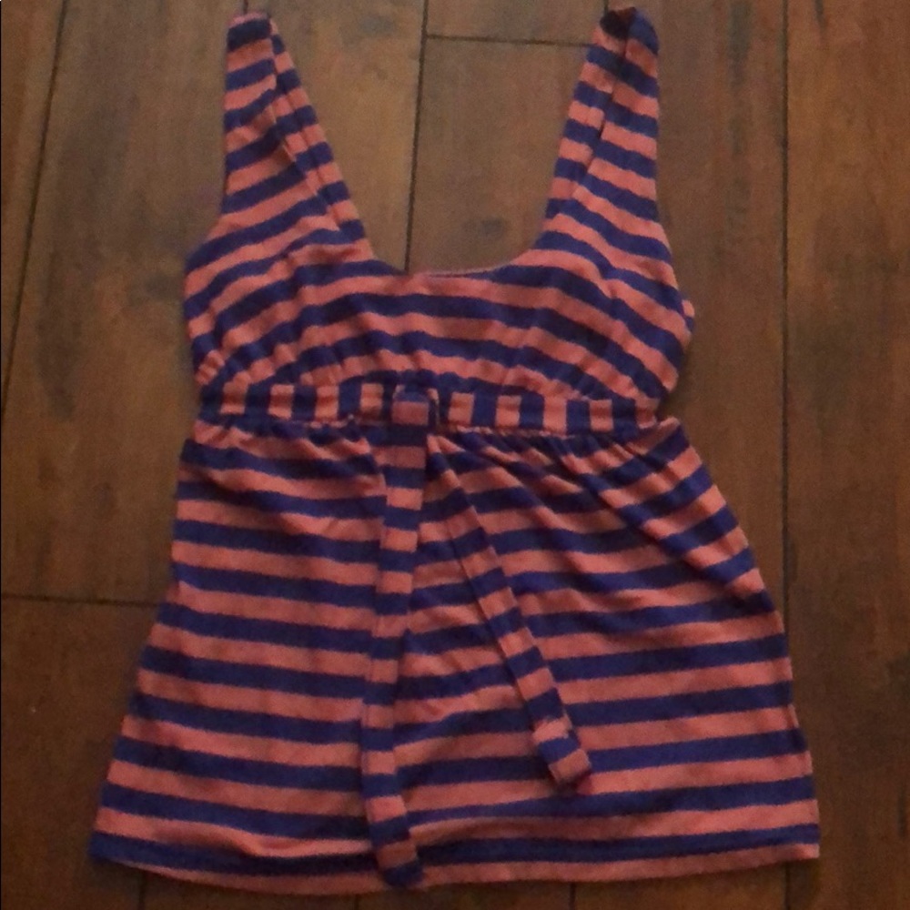 Striped flowy tank, cheap price!